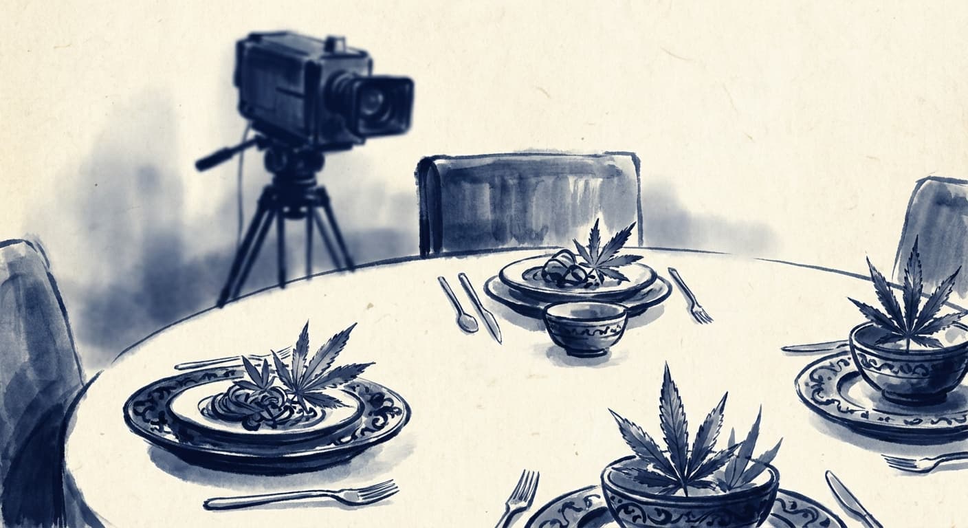 Viceland — ink wash illustration